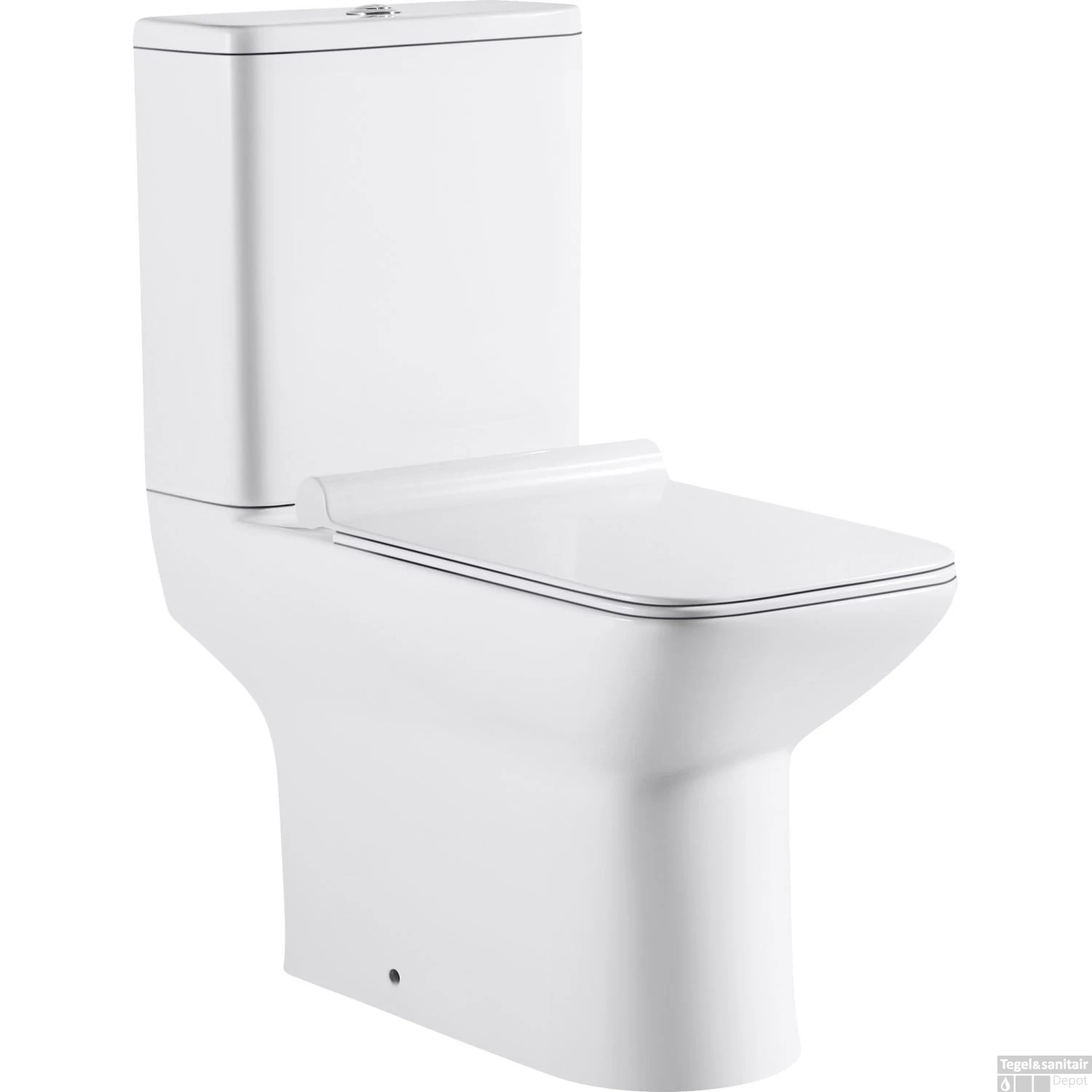 Duoblok VM Go Ike Rimless (inclusief Reservoir En Zitting) PK 3 Duoblok VM Go Ike Rimless (inclusief Reservoir En Zitting) PK