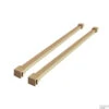 2x Stabilisatiestang Wiesbaden Slim 120 Cm Messing Goud