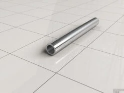 Plafond Stabilisatiestang Wiesbaden Rond 100cm Inkortbaar Chroom -Badkamerwinkel 20.3866 3