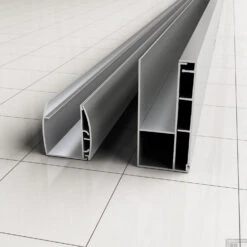 BWS Erie Verbredingsprofiel Voor Douchewand Aluminium 3x202 Cm 7 BWS Erie Verbredingsprofiel Voor Douchewand Aluminium 3x202 Cm -Badkamerwinkel 20.3882 2 1