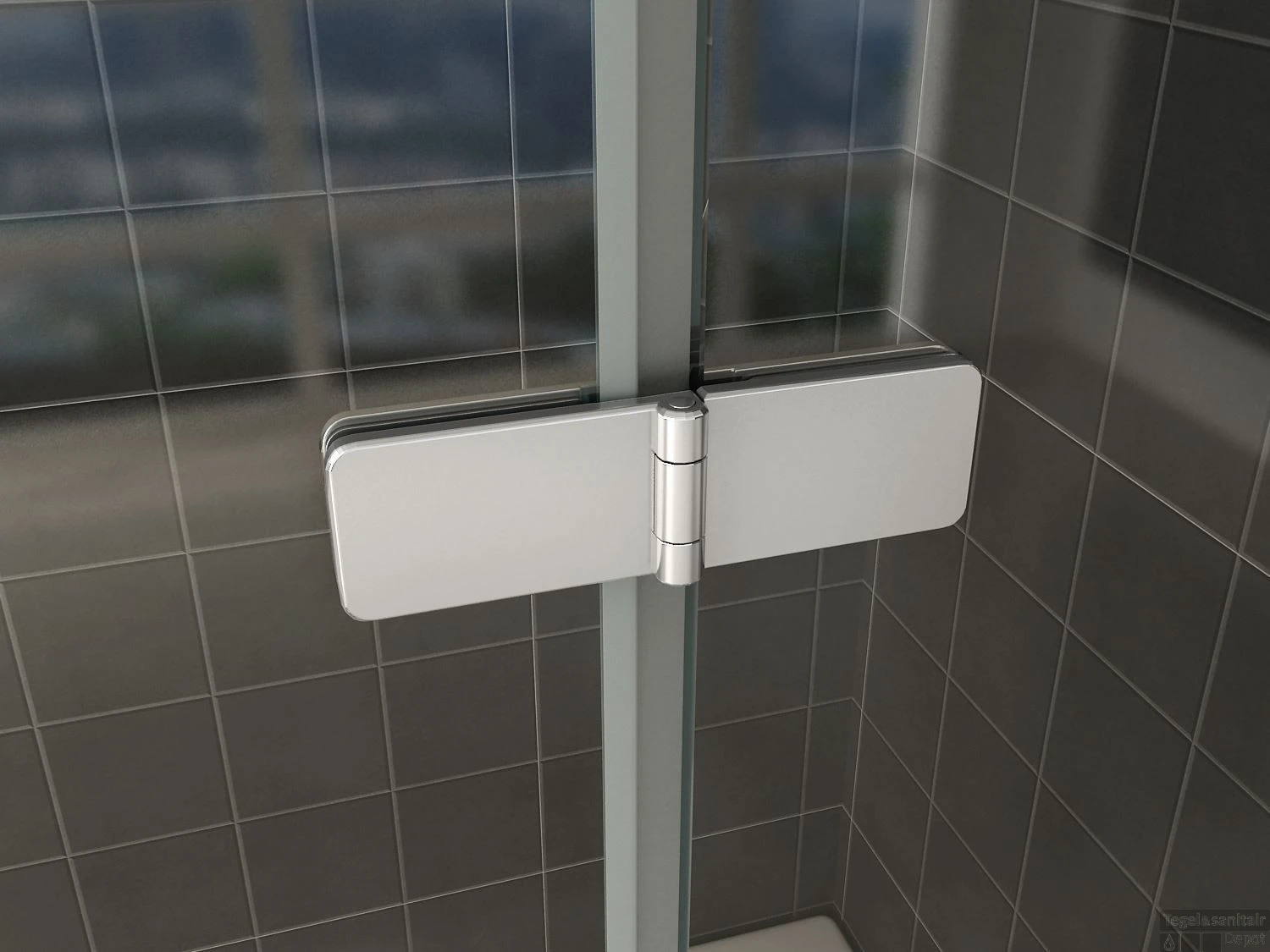 Badwand Wiesbaden Inklapbaar 100x140cm 6mm NANO Coating 7 Badwand Wiesbaden Inklapbaar 100x140cm 6mm NANO Coating - Afbeelding 5