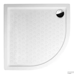 Douchebak Boss & Wessing Veroni Kwartrond 90x90cm Acryl Wit