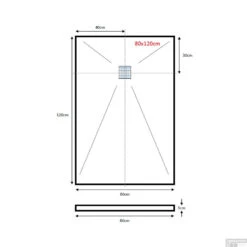 Douchebak BWS Elsa Composiet Anti-slip 120x80x3 Cm Mat Wit 5 Douchebak BWS Elsa Composiet Anti-slip 120x80x3 Cm Mat Wit -Badkamerwinkel 33768 113469 douchebak bws elsa composiet anti slip 120x80x3 cm mat wit tech