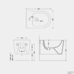 Bidet Salenzi Form Square Mat Donkerbruin (exclusief Kraan) 7 Bidet Salenzi Form Square Mat Donkerbruin (exclusief Kraan) -Badkamerwinkel 3ad1mdbr0 bidet salenzi form square mat donkerbruin exclusief kraan tech