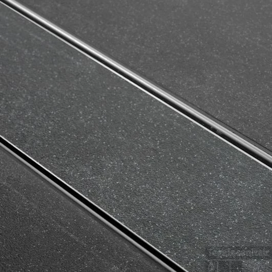 Easydrain Tegeldrain Tegel Afv.goot 9,8x60cm.m/sifon (tgl.roosterd.12mm Rvs 4 Easydrain Tegeldrain Tegel Afv.goot 9,8x60cm.m/sifon (tgl.roosterd.12mm Rvs - Afbeelding 2