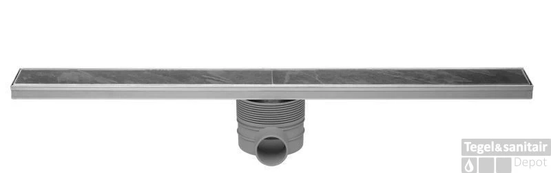 Easydrain Tegeldrain Tegel Afv.goot 9,8x60cm.m/sifon (tgl.roosterd.12mm Rvs 3 Easydrain Tegeldrain Tegel Afv.goot 9,8x60cm.m/sifon (tgl.roosterd.12mm Rvs