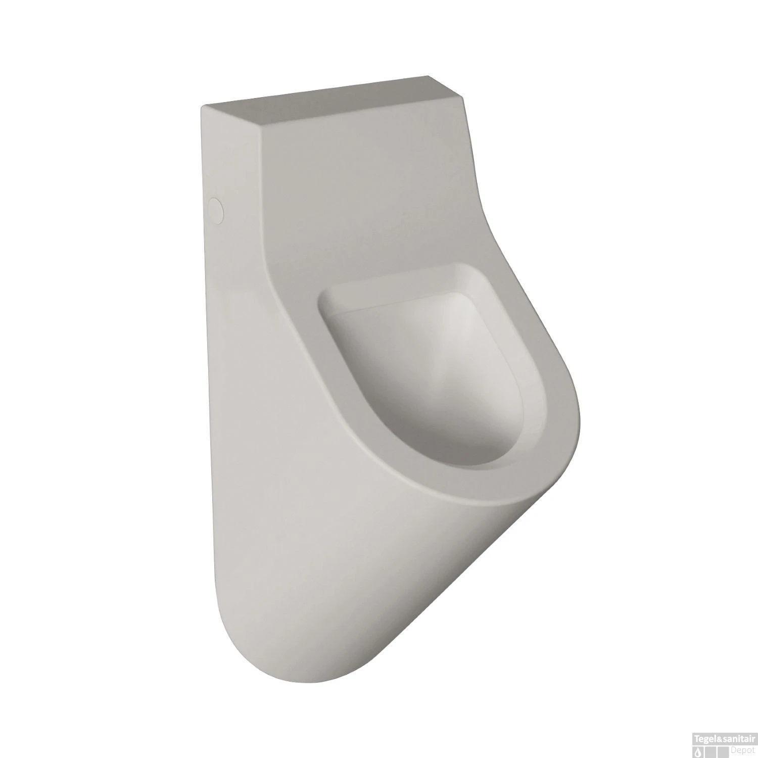 Urinoir Salenzi Hung Achterinlaat Mat Grijs (incl. Ophangset En Sifon)