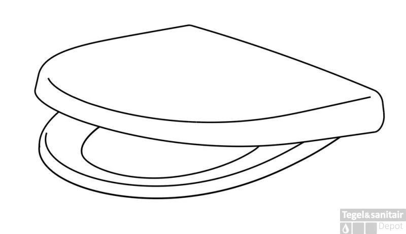 Pagette Kadett Closetzitting Met Softclose /kunststof Bevestiging Pergamon 4 Pagette Kadett Closetzitting Met Softclose /kunststof Bevestiging Pergamon - Afbeelding 2