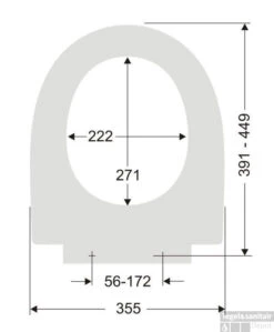 Pagette Kadett Closetzitting Met Softclose /kunststof Bevestiging Pergamon 7 Pagette Kadett Closetzitting Met Softclose /kunststof Bevestiging Pergamon -Badkamerwinkel 82898