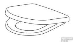 Pagette Subline Closetzitting Met Softclosing En Quickrelease Wit -Badkamerwinkel 82909