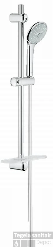 Grohe Euphoria Glijstangset 60 Cm. Massage Chroom