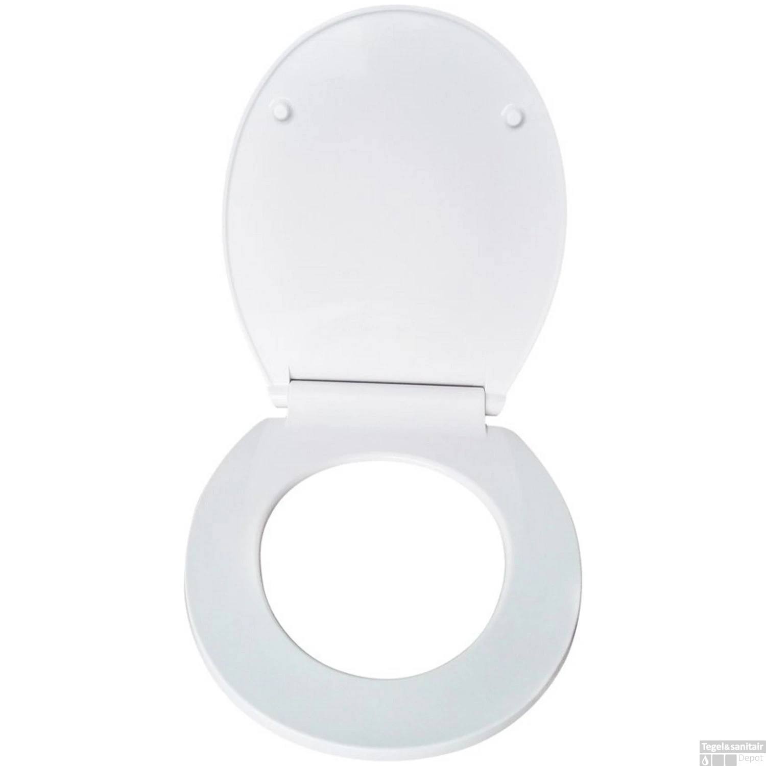 Toiletzitting Eisl Super Slim Softclose Quick Release RVS Scharnieren Wit 6 Toiletzitting Eisl Super Slim Softclose Quick Release RVS Scharnieren Wit - Afbeelding 4