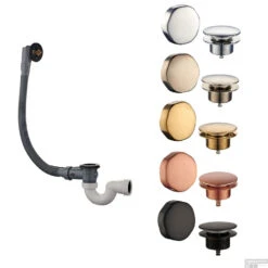 Badafvoer Met Overloopcombinatie Wiesbaden (keuze Uit 5 Kleuren) 11 Badafvoer Met Overloopcombinatie Wiesbaden (keuze Uit 5 Kleuren) -Badkamerwinkel badafvoer met overloopcombinatie wiesbaden keuze uit 5 kleuren shop