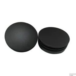 Badafvoerplug Set Boss & Wessing Tbv Badoverloopcombinatie Met Vulfunctie Rond Mat Zwart