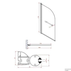 Badwand Boss & Wessing Bibi Afgerond 80x140cm Scharnierend Omkeerbaar 6mm 11 Badwand Boss & Wessing Bibi Afgerond 80x140cm Scharnierend Omkeerbaar 6mm -Badkamerwinkel badwand boss wessing bibi afgerond 80x140cm scharnierend omkeerbaar 6mm tech