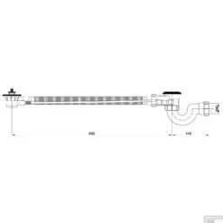 Badafvoer Met Overloopcombinatie Wiesbaden (keuze Uit 5 Kleuren) 10 Badafvoer Met Overloopcombinatie Wiesbaden (keuze Uit 5 Kleuren) -Badkamerwinkel basis badplug overloopcombinatie wiesbaden met waste tech 1