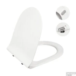 Grohe Rapid SL Toiletset Set15 B&W Zero Rim-ex Met Grohe Arena Of Skate Drukplaat -Badkamerwinkel boss wessing zero slim 2