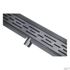 BWS Douchegoot Flens Met Uitneembare Haarfilter 80x7x6.7 Cm Gunmetal -Badkamerwinkel bws douchegoot flens met uitneembare haarfilter 80x7x6.7 cm gunmetal 3