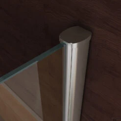 BWS Eco Zijwand Met Muurprofiel 40x200cm NANO Coating 8mm -Badkamerwinkel bws eco zijwand met muurprofiel 40x200cm nano coating 8mm 3