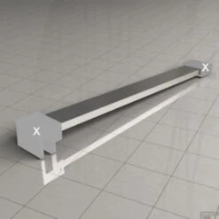 BWS Losse Vierkante Stabilisatiestang 120 Cm Chroom 7 BWS Losse Vierkante Stabilisatiestang 120 Cm Chroom -Badkamerwinkel bws losse vierkante stabilisatiestang 100 cm chroom 1
