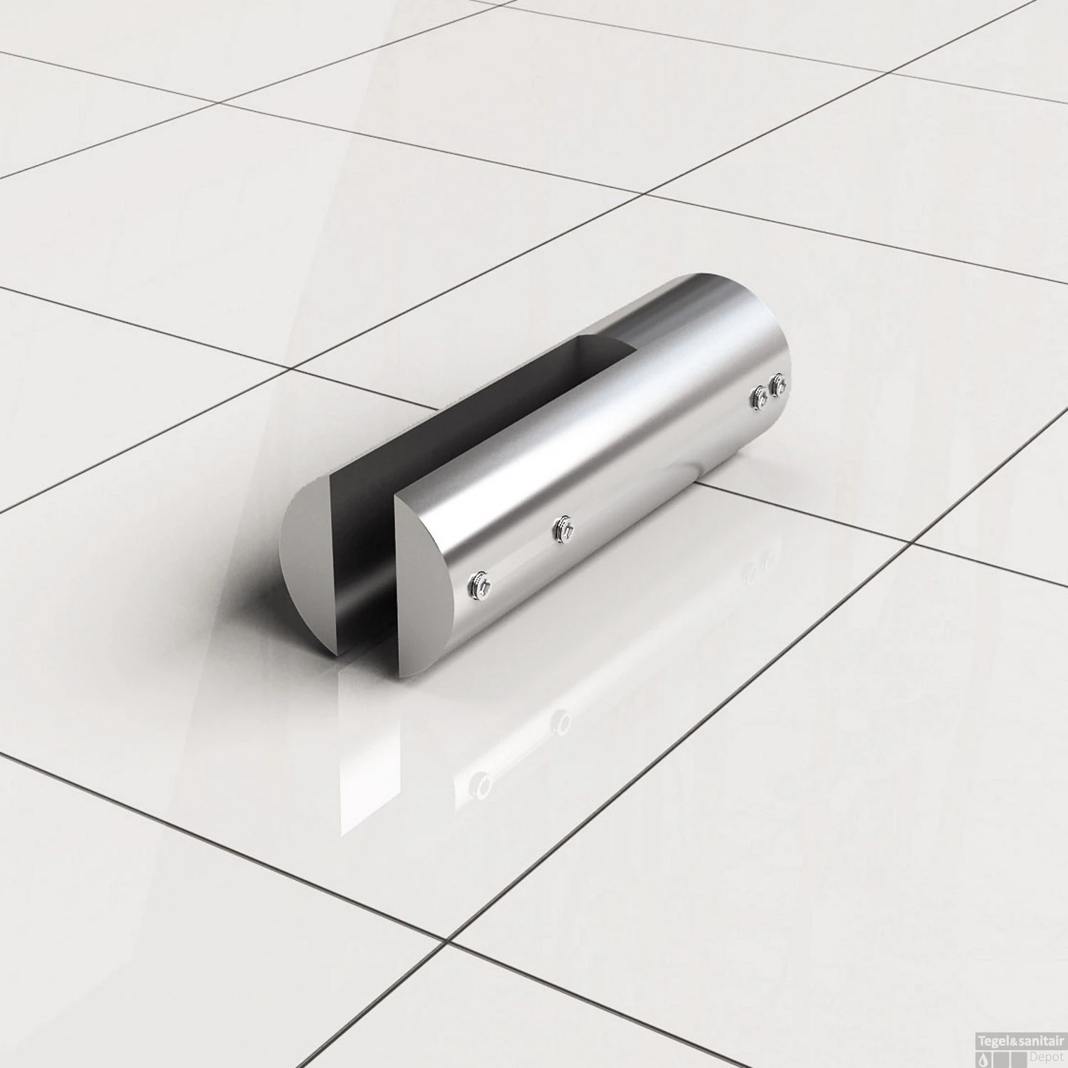 BWS Plafond Stabilisatiestang Rond 100 Cm Inkortbaar Chroom 4 BWS Plafond Stabilisatiestang Rond 100 Cm Inkortbaar Chroom - Afbeelding 2