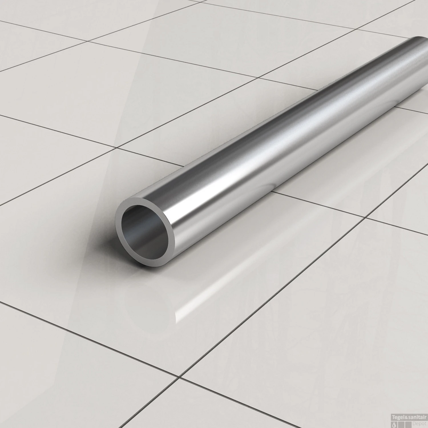 BWS Plafond Stabilisatiestang Rond 100 Cm Inkortbaar Chroom 6 BWS Plafond Stabilisatiestang Rond 100 Cm Inkortbaar Chroom - Afbeelding 4