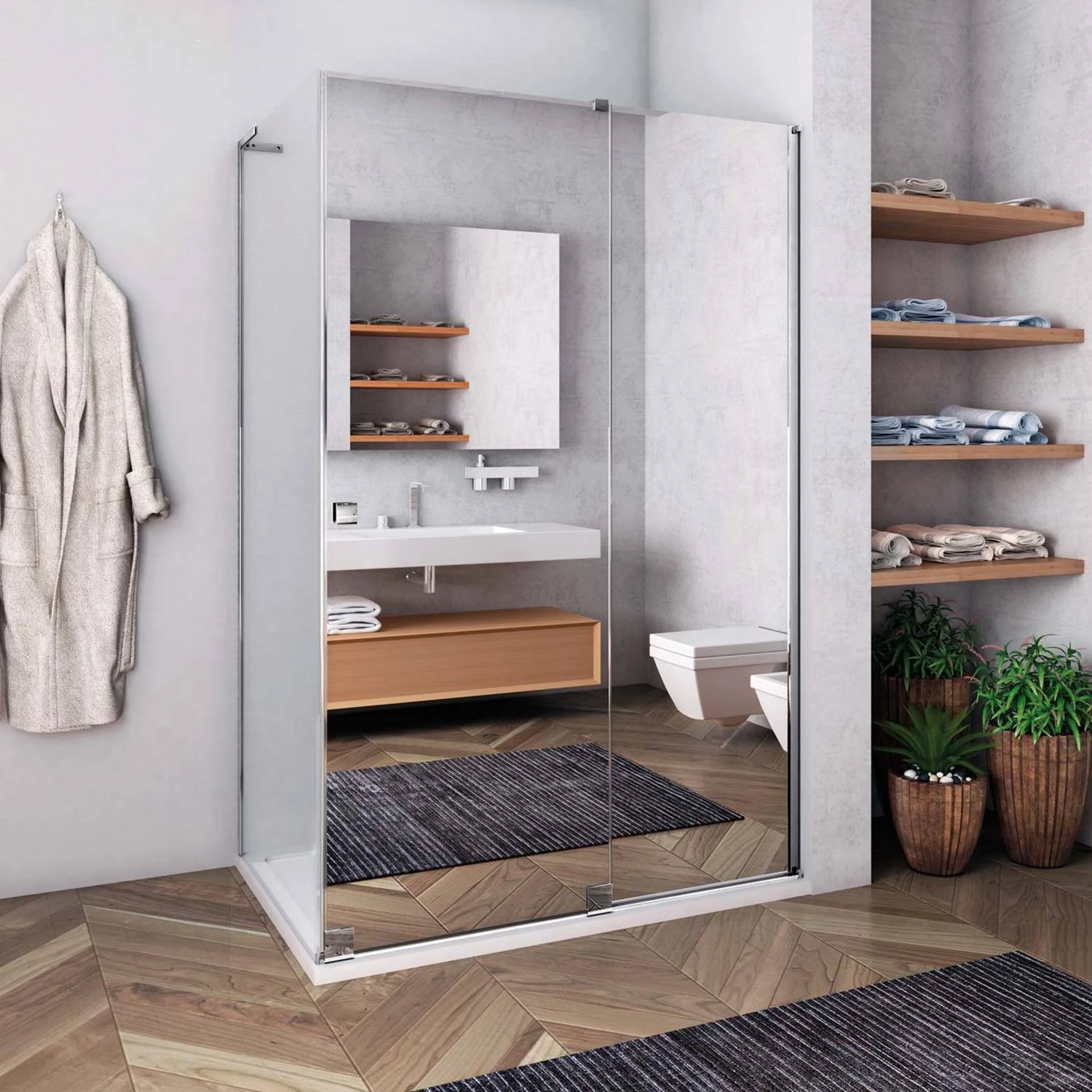 Douchecabine Lacus Capri 1 180 Cm Schuifdeur 8mm Nano Spiegelglas 3 Douchecabine Lacus Capri 1 180 Cm Schuifdeur 8mm Nano Spiegelglas