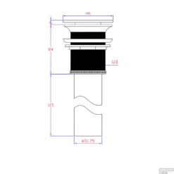 Clickwaste Ideavit Afvoerplug Aansluiting 5/4 Vlak Solid Surface Chroom Wit 9 Clickwaste Ideavit Afvoerplug Aansluiting 5/4 Vlak Solid Surface Chroom Wit -Badkamerwinkel clickwaste ideavit afvoerplug aansluiting vlak solid surface chroom wit tech