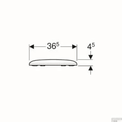 Closetzitting Geberit Icon Square Topfix Met Deksel Wit -Badkamerwinkel closetzitting geberit icon square topfix met deksel wit tech
