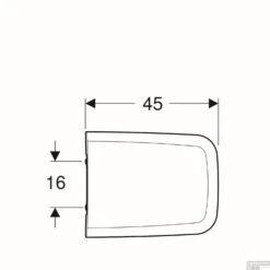 Closetzitting Geberit Icon Square Topfix Met Deksel Wit -Badkamerwinkel closetzitting geberit icon square topfix met deksel wit tech3
