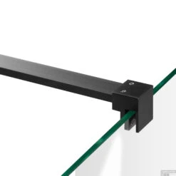 Doorloopdouche Compleet Just Creating Profielloos 140x200 Cm 140/40/40 Mat Zwart -Badkamerwinkel complete profielloze doorloopdouche antraciet 4575 2 10