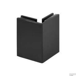 Inloopdouche Compleet Just Creating Profielloos 100x130/30 Cm Reversed Mat Zwart -Badkamerwinkel complete profielloze inloopdouche antraciet 4572 5 6