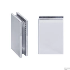 Inloopdouche Compleet Just Creating Profielloos 100x110/40 Cm Reversed Chroom -Badkamerwinkel complete profielloze inloopdouche chroom 4551 6 1 2