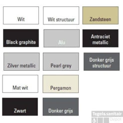 Designradiator Florion Nxt Dubbel 121,6 X 60 Cm 980 Watt Met Middenaansluiting Donkergrijs Structuur -Badkamerwinkel de kleuren 96