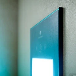 Sunshower Deluxe Mat Zwart UV En Infrarood Inbouwapparaat 32x187x16 Cm Aluminium Mat Zwart -Badkamerwinkel deluxe black detail 1 water uv