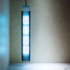 Sunshower Deluxe Mat Zwart UV En Infrarood Inbouwapparaat 32x187x16 Cm Aluminium Mat Zwart -Badkamerwinkel deluxe black front uv water