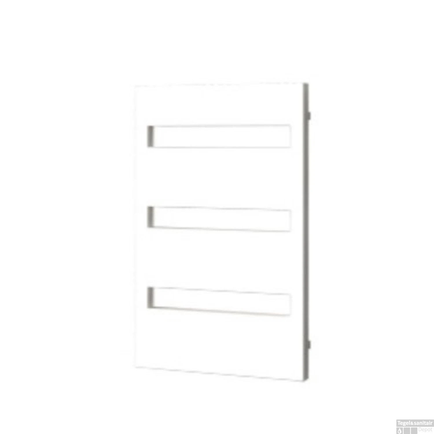 Designradiator Boss & Wessing Genuo EVO 112,5 X 55 Cm 471 Watt Donkergrijs Structuur