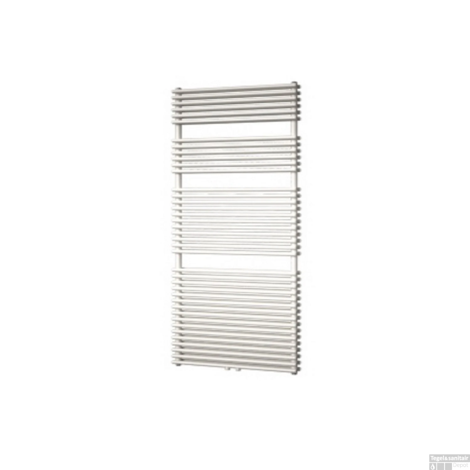 Designradiator Florion Nxt Dubbel 171 X 60 Cm 1366 Watt Met Middenaansluiting Zwart