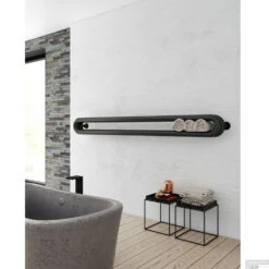 Designradiator Instamat Tubone-H 21x150x14cm Incl. Aansluitset Wit -Badkamerwinkel designradiator instamat tubone h 21x150x14cm incl. aansluitset wit sfeer