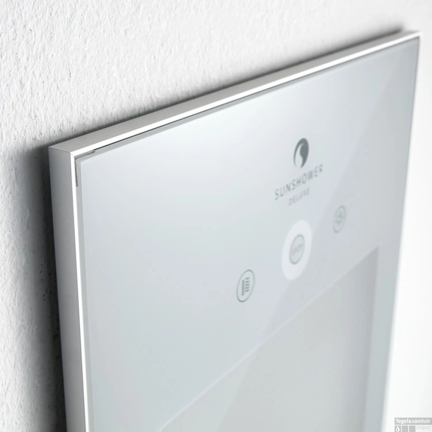 Sunshower Pure 2.0 White Infrarood Inbouwapparaat 19.9x61.9x10 Cm Half Body Pure White 5 Sunshower Pure 2.0 White Infrarood Inbouwapparaat 19.9x61.9x10 Cm Half Body Pure White - Afbeelding 3