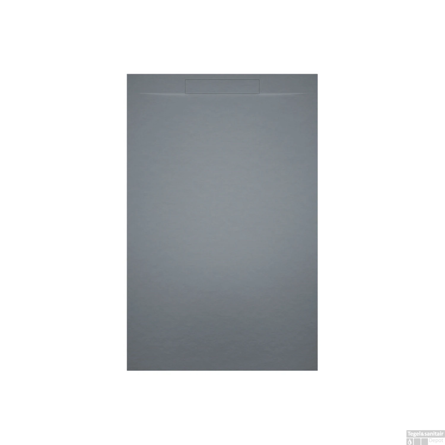 Douchebak Riho Isola 140x80 Cm Mat Licht Grijs