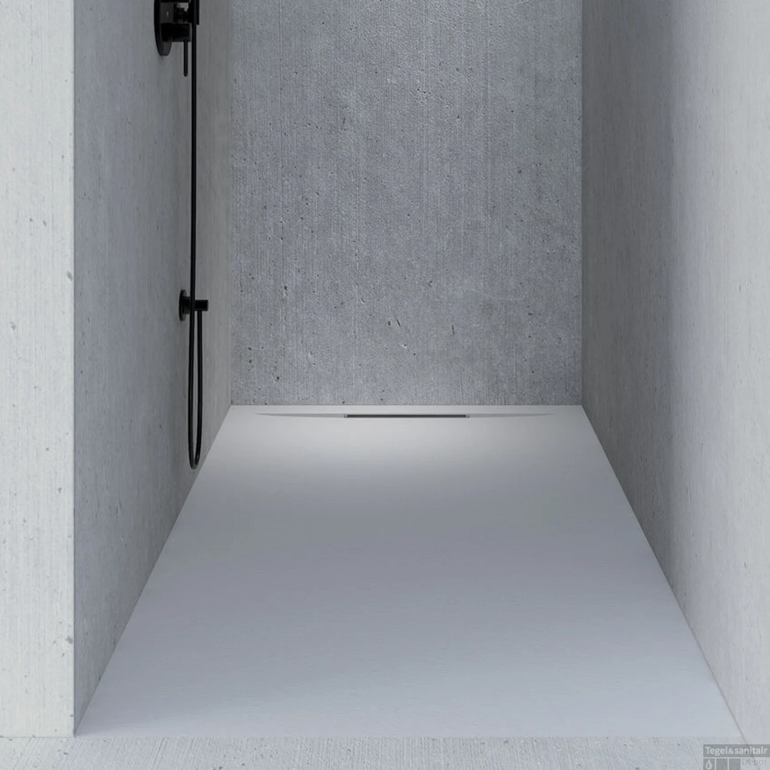 Douchebak Riho Isola 90x90 Cm Mat Antraciet 4 Douchebak Riho Isola 90x90 Cm Mat Antraciet - Afbeelding 2