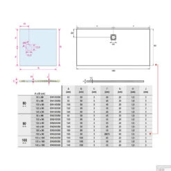 Douchebak Riho Velvet Sole 180x90 Cm Mat Wit -Badkamerwinkel douchebak riho velvet sole 180x90 cm mat wit tech