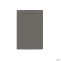 Douchebak + Sifon Allibert Rectangle 120x80 Cm Mat Gunmetal
