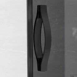 Douchecabine Gelco Sigma Simply Black Kwartrond 90x90x190 Cm Mat Zwart -Badkamerwinkel douchecabine gelco sigma simply black kwartrond 90x90x190 cm mat zwart sfeer