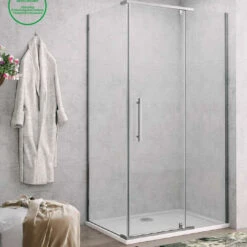 Douchecabine Lacus Lampedusa 140 Met Klapdeur 8mm Helder Glas