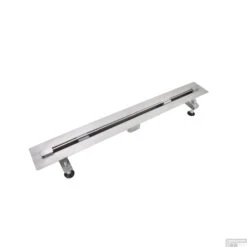 Douchegoot Boss & Wessing Colorato 60 Cm RVS -Badkamerwinkel douchegoot boss wessing lusso 60 cm chroom detail2