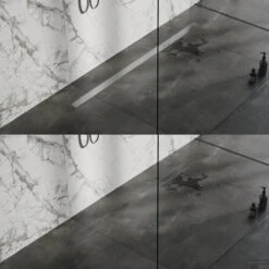 Douchegoot Brauer Zero RVS Inclusief Vloerflens 160x7 Cm Tegelinlegrooster Omkeerbaar 8 Douchegoot Brauer Zero RVS Inclusief Vloerflens 160x7 Cm Tegelinlegrooster Omkeerbaar -Badkamerwinkel douchegoot brauer rvs inclusief vloerflens 160x7 cm zero tegelinlegrooster omkeerbaar sfeer