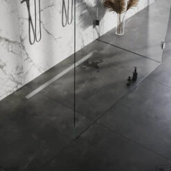 Douchegoot Brauer Zero RVS Inclusief Vloerflens 160x7 Cm Tegelinlegrooster Omkeerbaar 9 Douchegoot Brauer Zero RVS Inclusief Vloerflens 160x7 Cm Tegelinlegrooster Omkeerbaar -Badkamerwinkel douchegoot brauer rvs inclusief vloerflens 160x7 cm zero tegelinlegrooster omkeerbaar sfeer1