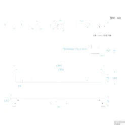 Douchegoot Differnz RVS Met Flens 90x7x7cm Rvs 9 Douchegoot Differnz RVS Met Flens 90x7x7cm Rvs -Badkamerwinkel douchegoot differnz rvs met flens 90x7x7cm rvs tech